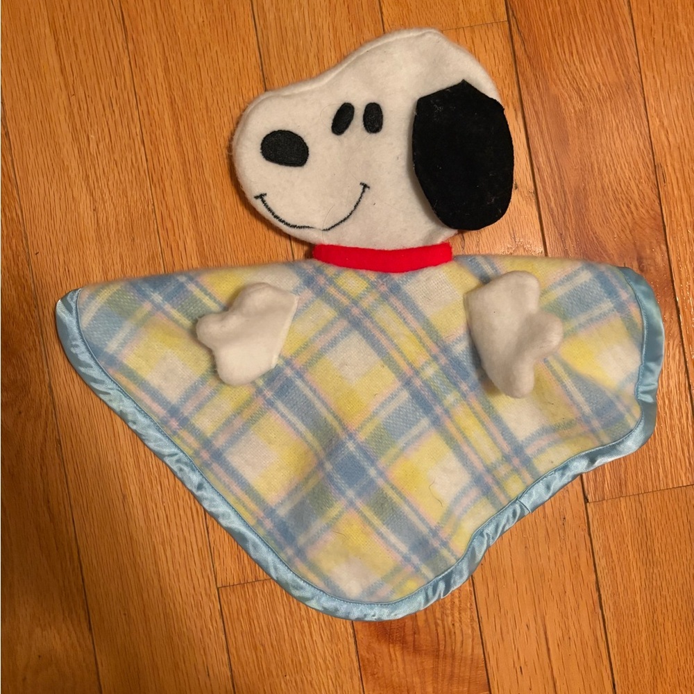 1958 Vintage Snoopy Baby Blanket